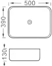 Умывальник Aquatek AQ5515-MG icon 5