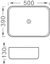 Умывальник Aquatek AQ5515-MW icon 5