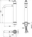 Смеситель Aquatek Классик AQ1504PG icon 6