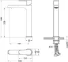 Смеситель Aquatek Оберон AQ1204BG icon 5