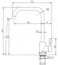 Смеситель Arfeka AF SD-01SS304 Satin icon 2