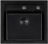 Кухонная мойка Arfeka Eco AF 520*490 Black PVD Nano icon