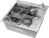 Кухонная мойка Arfeka Eco AR 500*500 Satin Decor Millet Grains icon
