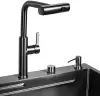 Кухонная мойка Arfeka Eco AR 680*460 T Black PVD Nano icon 2