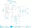 Кронштейн для телевизора Arm Media Mars-1 (черный) фото 2