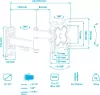 Кронштейн для телевизора Arm Media Mars-6 (черный) фото 2
