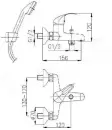 Смеситель Armatura Azuryt Ecokran 5516-520-00 icon 2