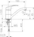 Смеситель Armatura Krzem 4212-915-00 icon 2