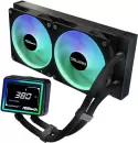Система жидкостного охлаждения для процессора ASRock Challenger 240 Digital (черный) icon