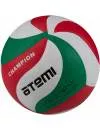 Мяч волейбольный Atemi Champion green/white/red фото 2