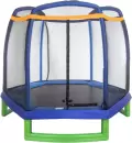 Батут Atlas Sport 210 см - 7ft Basic (внешняя сетка, синий) icon