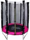 Батут Atlas Sport AS 140 см - 4.5ft - 6 elastic band (розовый) icon