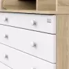 Комод пеленальный Атон Maks (дуб сонома/белый) icon 2