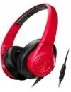 Наушники Audio-Technica ATH-AX3iS RD icon