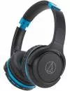 Наушники Audio-Technica ATH-S200BT Gray/Blue icon 2