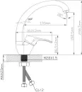 Смеситель AV Engineering AVBAS4-A294-459 фото 2