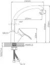 Смеситель AV Engineering AVJAS4-A080-559 фото 2