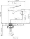 Смеситель AV Engineering AVWIN1-BL165-110 фото 2