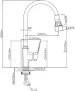 Смеситель AV Engineering AVWIN4-A165-141 фото 2