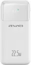 Портативное зарядное устройство Awei P107K 20000mAh (белый) icon