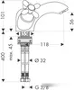 Смеситель Hansgrohe Axor Carlton 17032000 icon 2