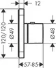 Смеситель Axor Citterio E 36702000 icon 2