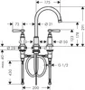 Смеситель Axor Montreux 16514000 icon 2