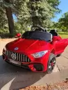 Детский электромобиль Baby Driver E002MM Mercedes (красный глянец) фото 2
