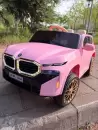 Детский электромобиль Baby Driver E005BB BMW-XM (розовый) фото 2