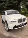Детский электромобиль Baby Driver E007BB BMW X7 (белый) Полноприводный фото 6