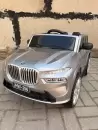 Детский электромобиль Baby Driver E007BB BMW X7 (серебристый глянец) Полноприводный фото 2