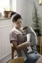 Рюкзак-переноска BabyBjorn Mini 3D Jersey (светло-серый) icon 5