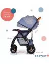 Прогулочная коляска Babyhit Sense Plus (jeans/light grey) фото 4