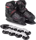 Ролики-коньки Babyhit Uniskate 2 в 1 (M, черный/красный) icon