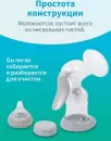 Молокоотсос ручной BabyOno Anatomy с бутылочкой / 1484 icon 7