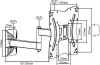 Кронштейн для телевизора Baff KPS 13-43 фото 2
