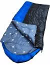 Спальный мешок BalMax Аляска Camping Plus Series -10 (правая молния, синий/черный) фото 3
