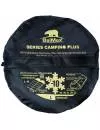 Спальный мешок BalMax Аляска Camping Plus Series -10 (правая молния, синий/черный) фото 7