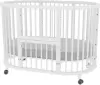 Кроватка-трансформер Bambini 20.16.20 колесики, без маятника (белый) icon 3