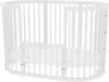 Кроватка-трансформер Bambini 20.16.20 колесики, без маятника (белый) icon 4