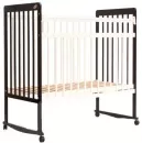 Детская кроватка Bambini Euro Style М / 01.10.03 (темный орех/слоновая кость) icon