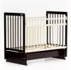Детская кроватка Bambini Euro Style М / 01.10.05 (темный орех/слоновая кость) icon