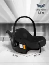 Детское автокресло Bambola Bimbo / KRES4225 (графит) icon 9