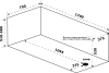 Акриловая ванна BAS Толедо 170x75 icon 3