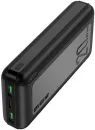 Портативное зарядное устройство Baseus Comet Series Dual-Cable Digital Display Fast Charge 10000mAh 22.5W (черный) фото 3