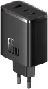 Сетевое зарядное Baseus Cube Pro 3 Ports Fast Charger 65W P10152301113-00 (черный) icon