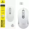 Мышь Baseus F02 Ergonomic Wireless Mouse 2.4G Single (белый) фото 12