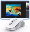 Мышь Baseus F02 Ergonomic Wireless Mouse 2.4G Single (белый) фото 4