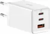Сетевое зарядное Baseus GaN5 Pro Fast Charger 2C+U 65W (белый) icon