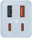 Сетевое зарядное Baseus GaN6 Pro Fast Charger 2C+2U 65W P10162701313-00 (голубой) фото 2